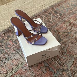 Amina Muaddi Lilly Slipper